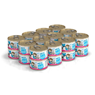 BFF Tuna & Shrimp Sweethearts Dinner in Gravy Canned Cat Food, 3-oz Cans, Case of 24