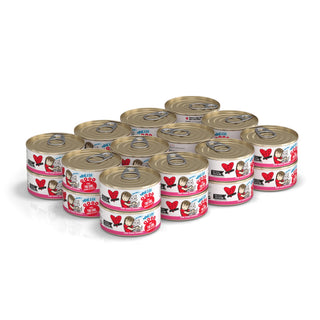 BFF Tuna Too Cool Dinner in Gelee Canned Cat Food, 5.5-oz Cans, Case of 24