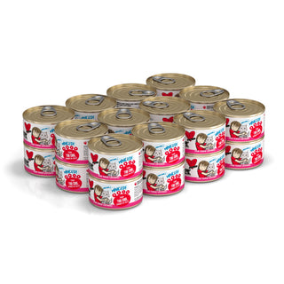 BFF Tuna Too Cool Dinner in Gelee Canned Cat Food, 3-oz Cans, Case of 24