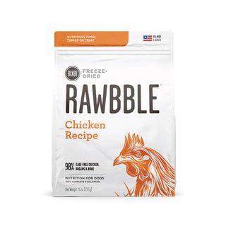 BIXBI Rawbble Freeze-Dried Chicken Recipe Dog Food, 26-oz Bag