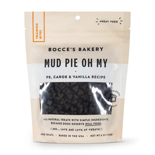 Bocce's Bakery Mud Pie Oh My Training Bites Dog Treats, 6-oz Bag