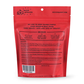 Bocce's Bakery Say Moo Beef & Cheddar Soft & Chewy Dog Treats, 6-oz Bag