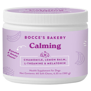 Bocce's Bakery Soft Chew Calming Supplement for Dogs, 60 count