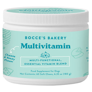 Bocce's Bakery Soft Chew Multivitamin for Dogs, 60 count