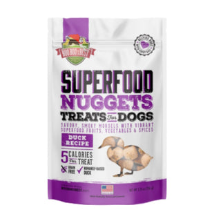 Boo Boo's Best Superfood Nuggets Duck Recipe Dog Treats, 3.6-oz Bag