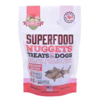 Boo Boo's Best Superfood Nuggets Salmon Recipe Dog Treats, 3.6-oz Bag