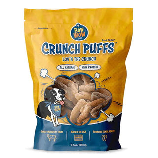 Bow Wow Labs Crunch Puffs Dog Treats, 2.8-oz Bag