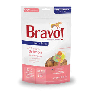 Bravo! Bonus Bites Salmon Freeze-Dried Dog & Cat Treats