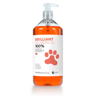 Brilliant Salmon Oil for Dogs, 34-oz Bottle