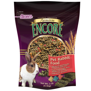 Brown's Encore Premium Rabbit Food, 2-lb Bag