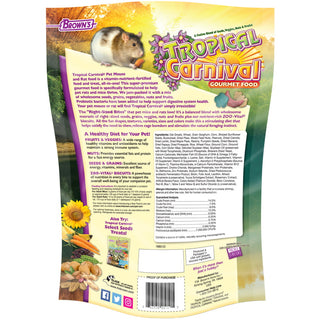 Brown's Tropical Carnival Gourmet Mouse & Rat Food, 2-lb Bag