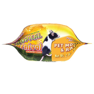 Brown's Tropical Carnival Gourmet Mouse & Rat Food, 2-lb Bag