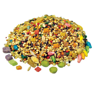 Brown's Tropical Carnival Gourmet Parakeet Bird Food, 2-lb Bag