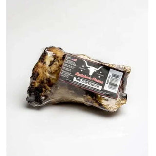 Butcher's Prime Contender Beef Split Saddle Knuckle Bone Dog Chew, For Small to Medium Dogs Only