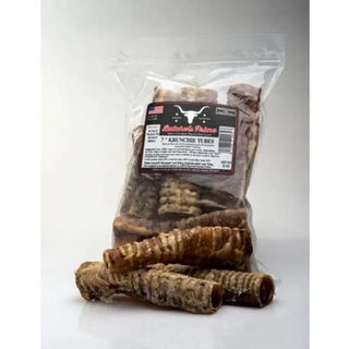 Butcher's Prime Krunchie Tubes Beef Trachea Dog Treats, 7-Inch Pieces, 16-oz Bag