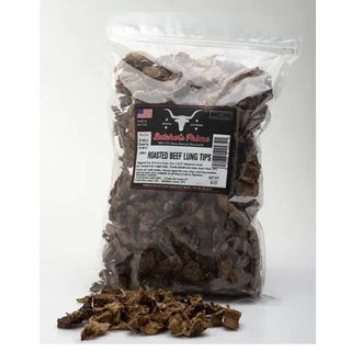 Butcher's Prime Roasted Beef Lung Tips Dog Treats, 16-oz Bag