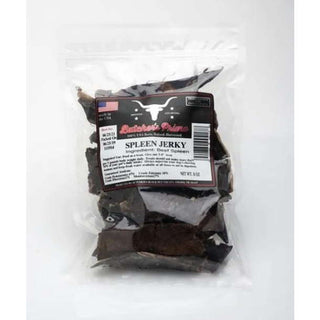 Butcher's Prime Roasted Beef Spleen Jerky Dog Treats, 8-oz Bag