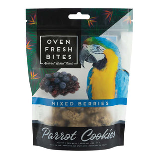 Caitec Oven Fresh Bites Baked Mixed Berries Cookies Parrot Treats