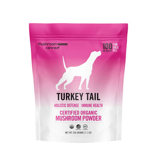 Canine Matrix Turkey Tail Mushroom Organic Supplement for Dogs, 200 Grams