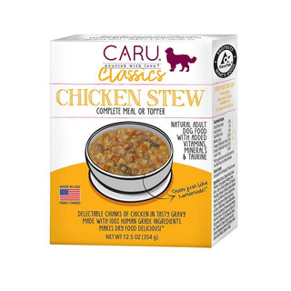 Caru Classic Chicken Stew Grain-Free Wet Dog Food, 12.5-oz, case of 12