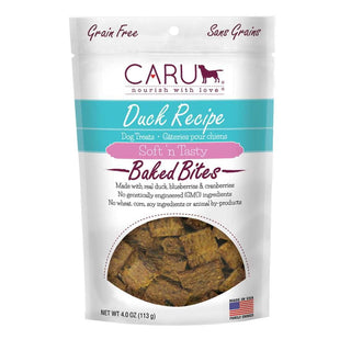 Caru Soft 'n Tasty Duck Recipe Bites Dog Treats