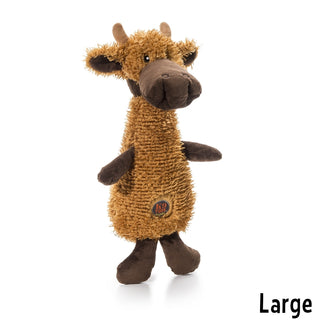 Charming Pet Scruffles Moose Dog Toy, Large