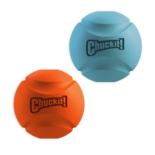 Chuckit! Fetch Ball Dog Toy, Medium, 2 Pack