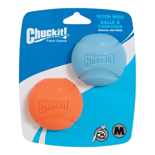 Chuckit! Fetch Ball Dog Toy, Medium, 2 Pack