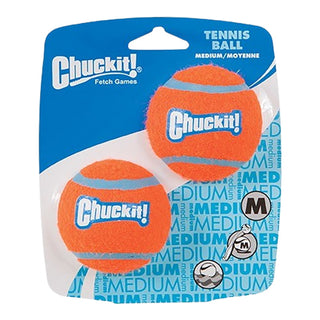 Chuckit! Tennis Ball Dog Toy, Medium 2-PK