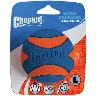 Chuckit! Ultra Squeaker Ball Dog Toy, Large