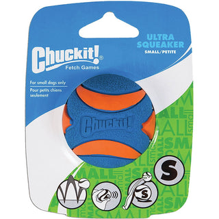 Chuckit! Ultra Squeaker Ball Dog Toy, Small