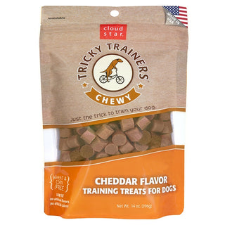 Cloud Star Chewy Tricky Trainers Cheddar Flavor Dog Treats