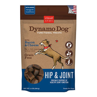 Cloud Star Dynamo Dog Hip & Joint with Bacon & Cheese Dog Treats