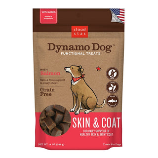 Cloud Star Dynamo Dog Skin & Coat with Salmon Dog Treats