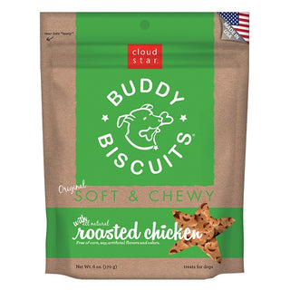 Cloud Star Soft & Chewy Buddy Biscuits Roasted Chicken Flavor Dog Treats