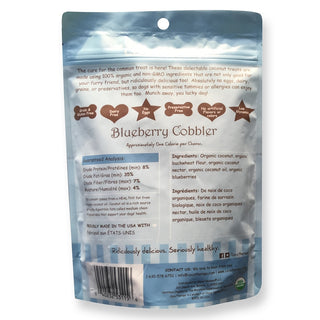 Cocotherapy Coco-Charms Blueberry Cobbler Dog Treats