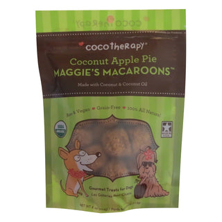 Cocotherapy Maggies Macroons Coconut Apple Pie Dog Treats