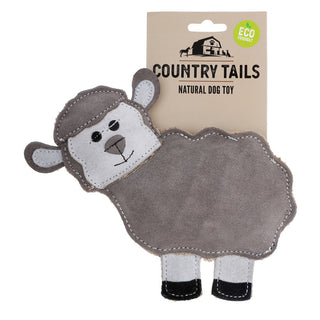 Country Tails Baa Sheep Natural Dog Toy