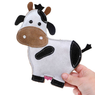 Country Tails Daisy Cow Natural Dog Toy