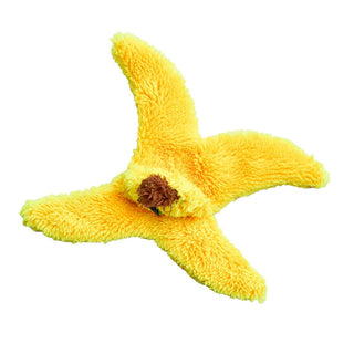 Cycle Dog Duraplush Banana Eco-Friendly USA Dog Toy