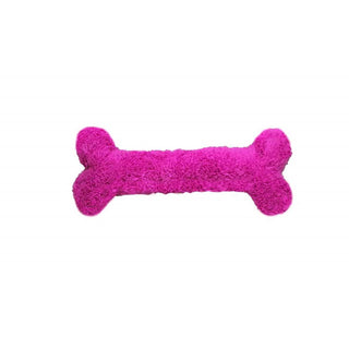 Cycle Dog Duraplush Bone Eco-Friendly USA Dog Toy, Fuchsia, Small