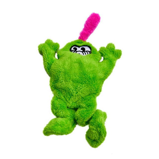 Cycle Dog Duraplush Springy Frog Eco-Friendly USA Dog Toy