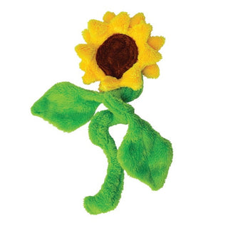 Cycle Dog Duraplush Springy Sunflower Eco-Friendly USA Dog Toy