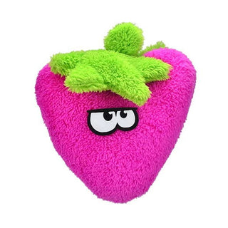 Cycle Dog Duraplush Strawberry Eco-Friendly USA Dog Toy