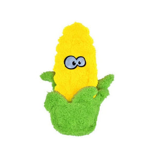 Cycle Dog Duraplush Unstuffed Ear of Corn USA Dog Toy