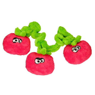 Cycle Dog Duraplush Vine of Tomatoes Eco-Friendly USA Dog Toy