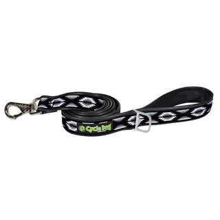 Cycle Dog Eco-Friendly Black & White Campfire Blanket Dog Leash