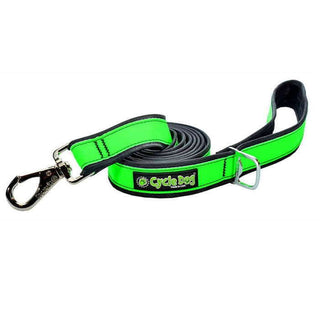 Cycle Dog Eco-Friendly Green MAX Reflective Dog Leash