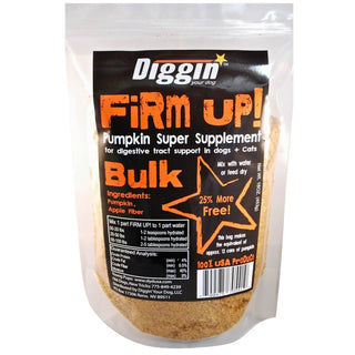 Diggin Your Dog Firm Up! Pumpkin Digestive Supplement for Dogs , 16 Ounces