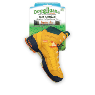 Doggijuana Get Outside Refillable Hiking Boot Dog Toy